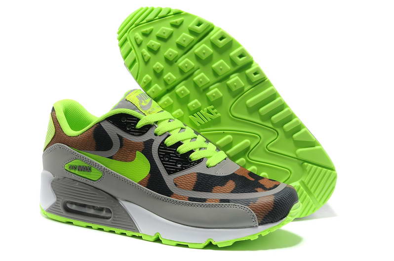 Nike Air Max 90 Mens Pre Tape Chaussures Gris Vert